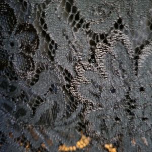 Ann Taylor Petite  sz 12 black lace skirt